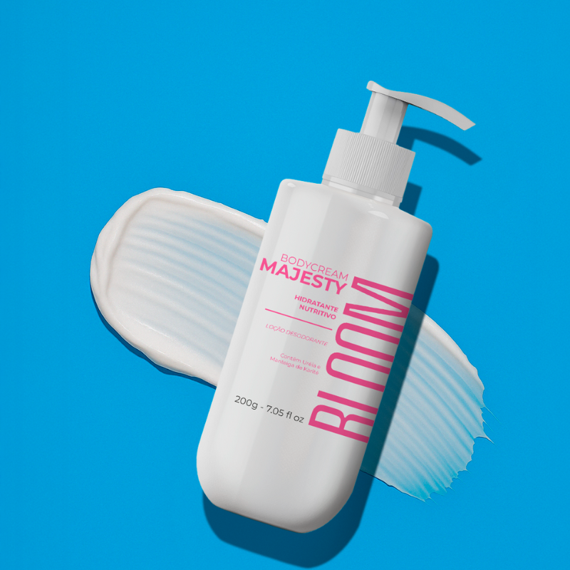 Kit Esfoliante, Body Cream e Body Splash Majesty