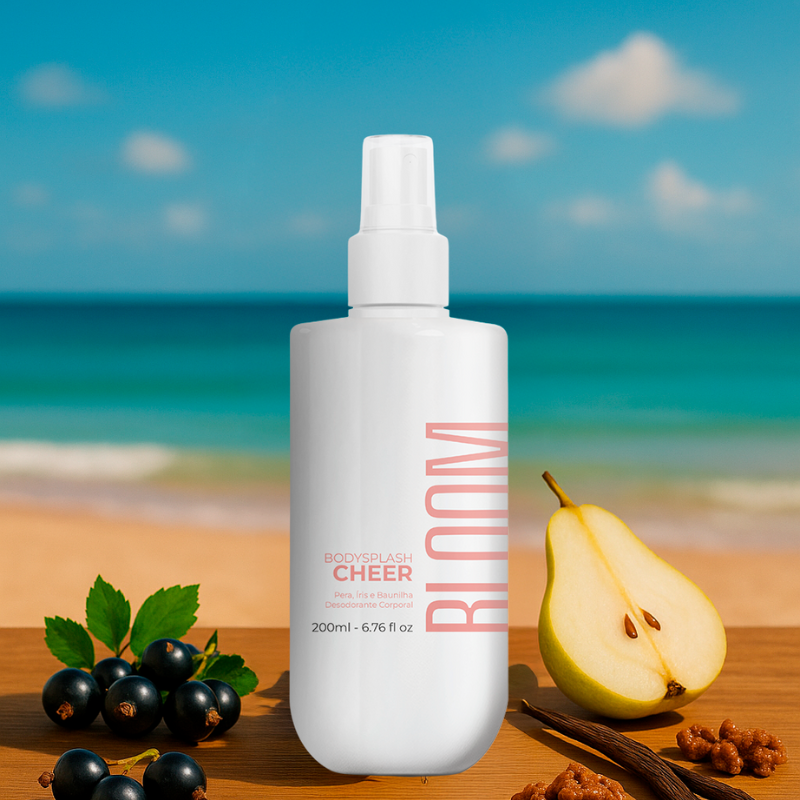 Kit Esfoliante, Body Cream e Body Splash Cheer