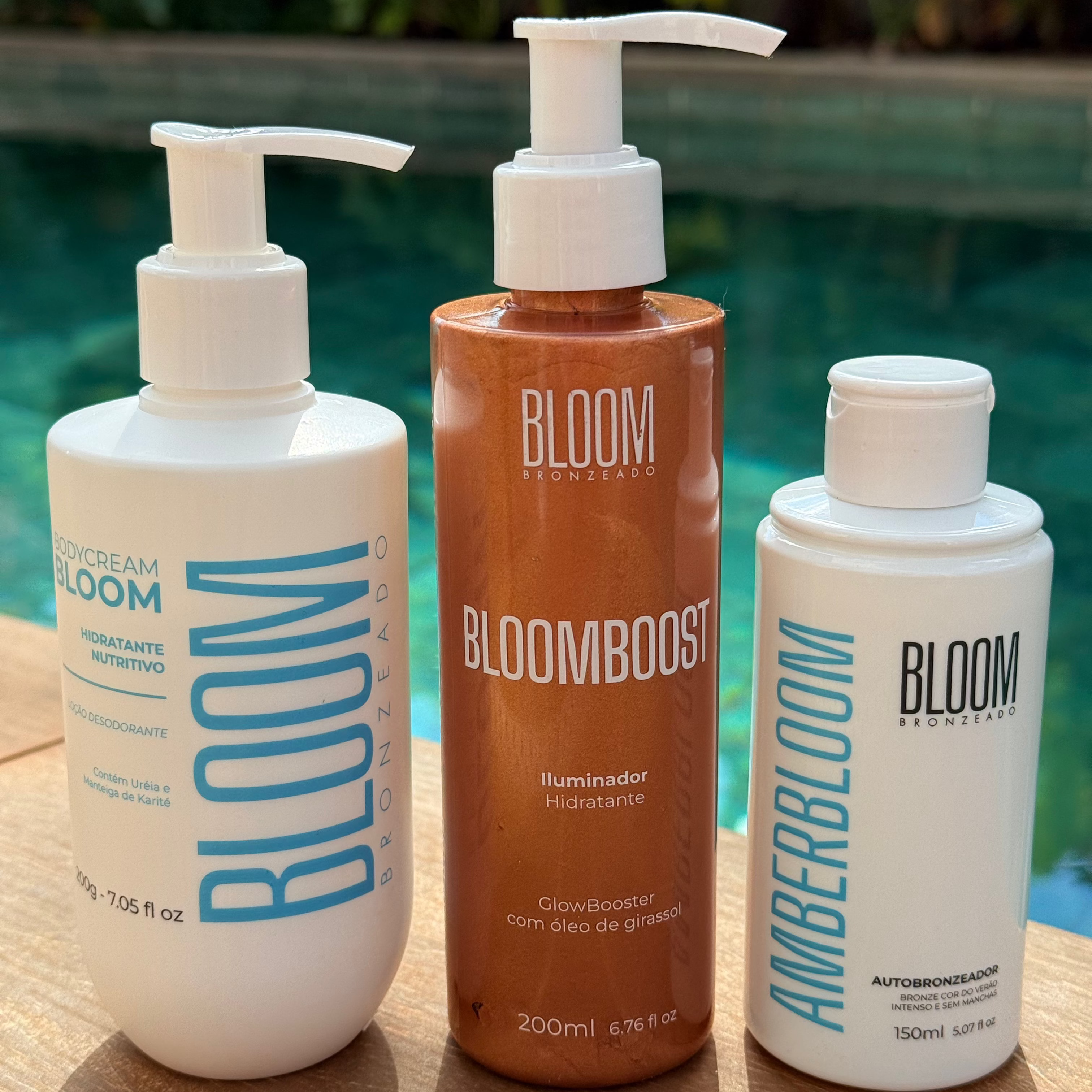 Kit Pele Perfeita, Amber Bloom + BloomBoost & Body Cream Bloom